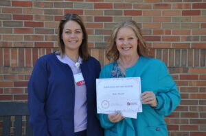 April Employee of the Month: Betty Shadle!